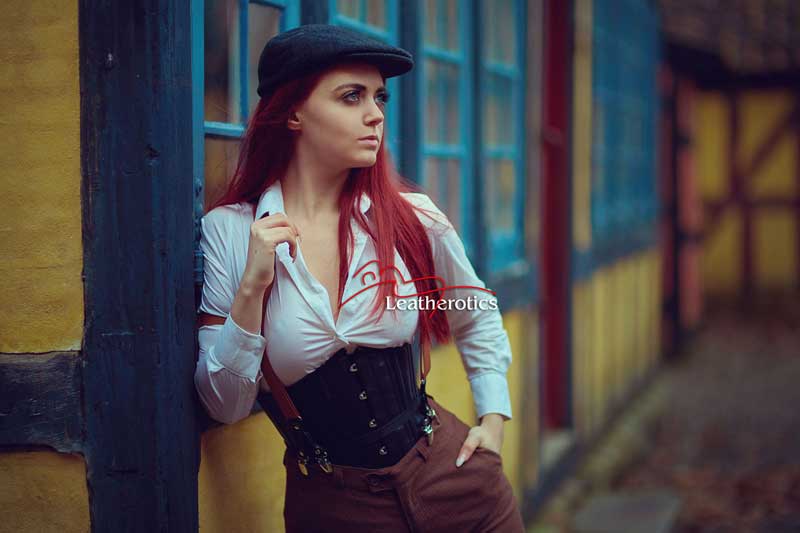 Steampunk warrior corset