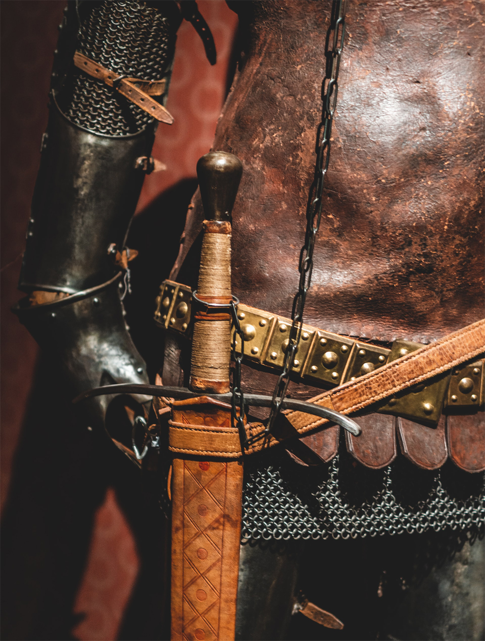 Real Leather Armour